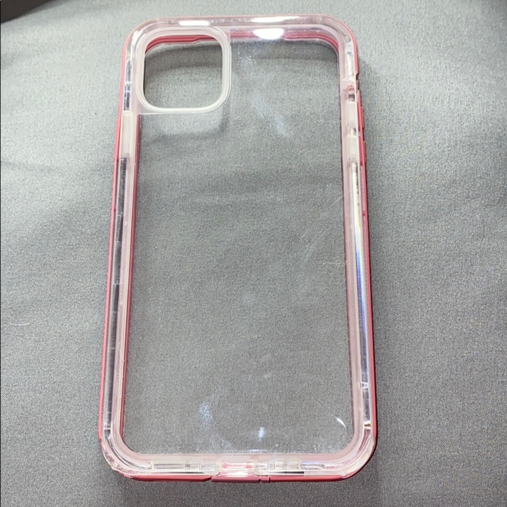 Pink Lifeproof iPhone 11 Pro Max case light use